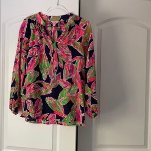 Lilly Pulitzer Long Sleeve Blouse